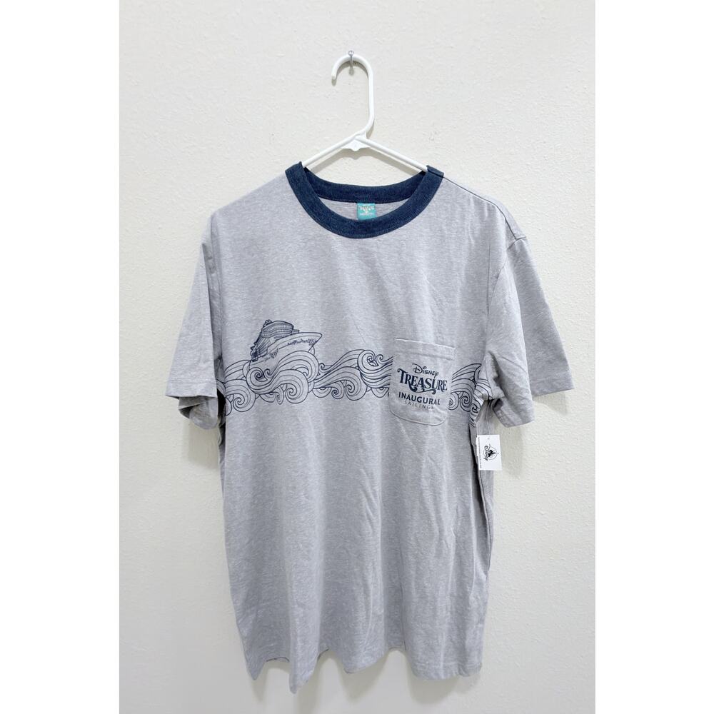 NWT Disney Cruise Line Disney Treasure Inaugural Season Tee Men's Large